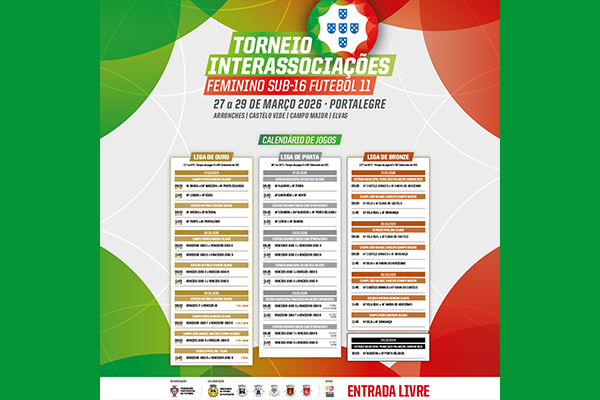 AFS na Liga de Prata do Torneio Interassociações Futebol 11 Sub-16 Feminino